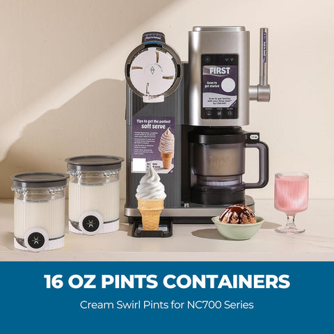 473 ml capacity per pint supports family dessert portions.