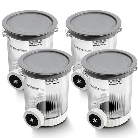 Psasrm Swirl pint 4-pack for freezer storage and easy portioning.