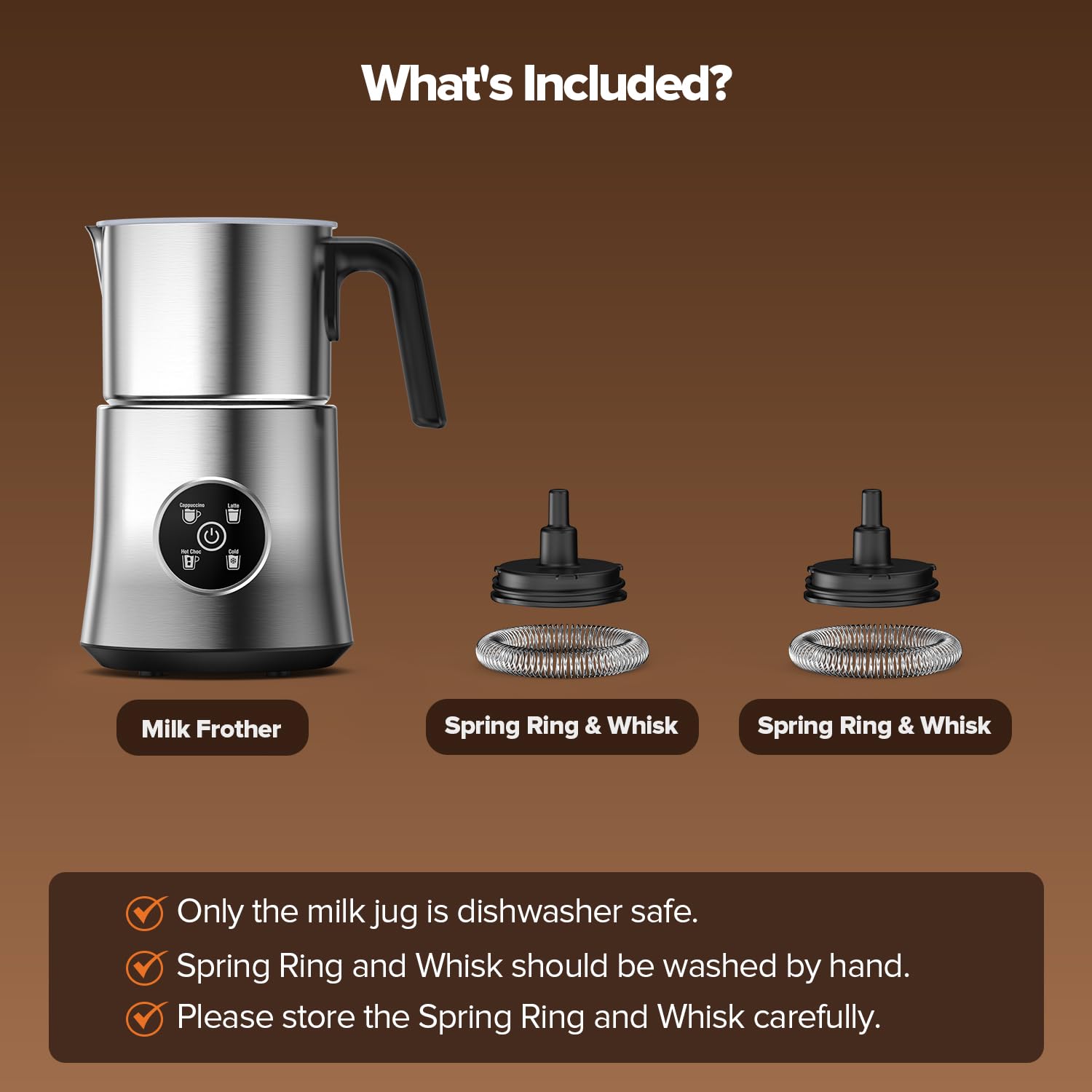 PSIIDAN Milk Frother ideal for hot chocolate and cozy drinks.