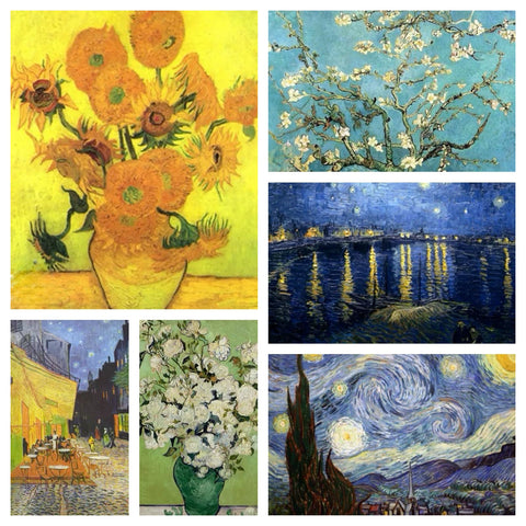 PSQIYMP Starry Night Over the Rhône magnet brightens whiteboards and metal surfaces.