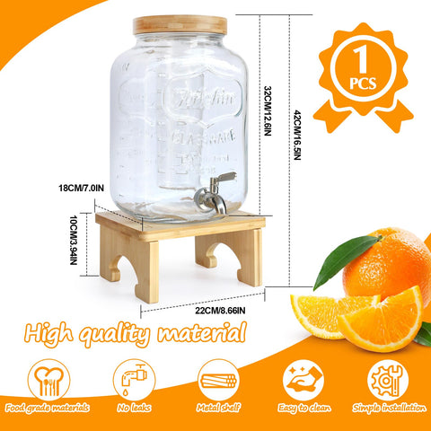 PSUTBPAT wooden stand elevating drinks for elegant presentation