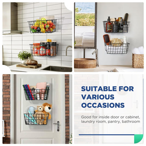 Ptinyiv over-the-door cabinet organizer for versatile room-wide storage.