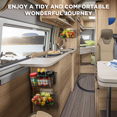 Ptinyiv removable adhesive strips allow clean, temporary mounting and easy removal.