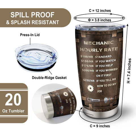 Pudmaple mechanic tumbler outdoors use during activities