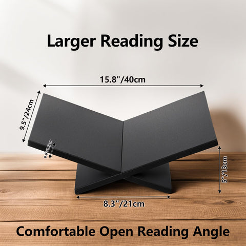 PUERSI Open Display Stand on a coffee table provides a ready magazine display.