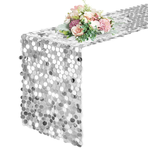 Pufogu 12 x 108 inch runner suits long banquet tables.