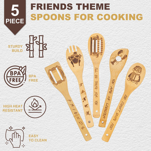 PuGez wooden holder keeps spoons neatly organized on the counter