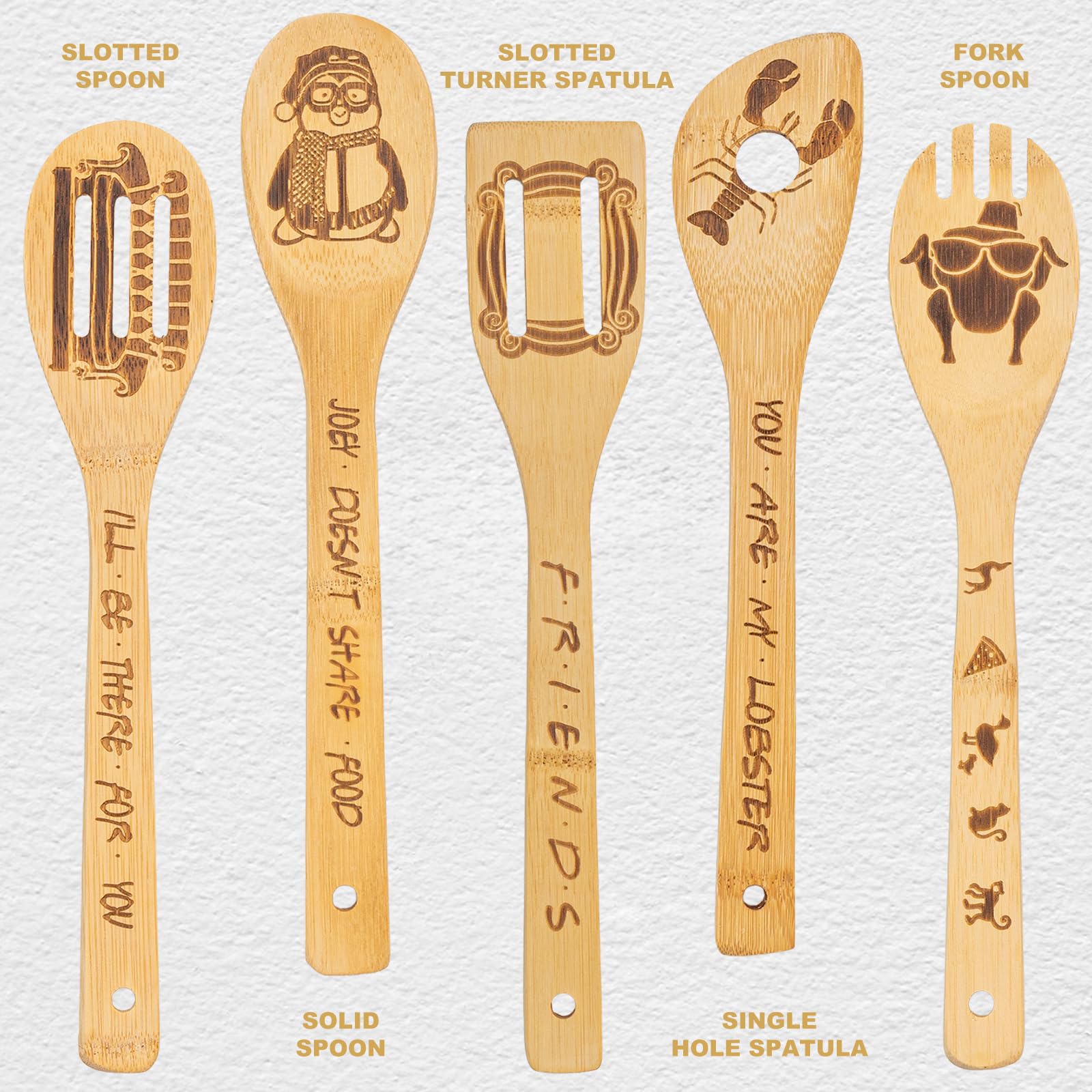 PuGez Friends-themed spoons collection adds character to your kitchen
