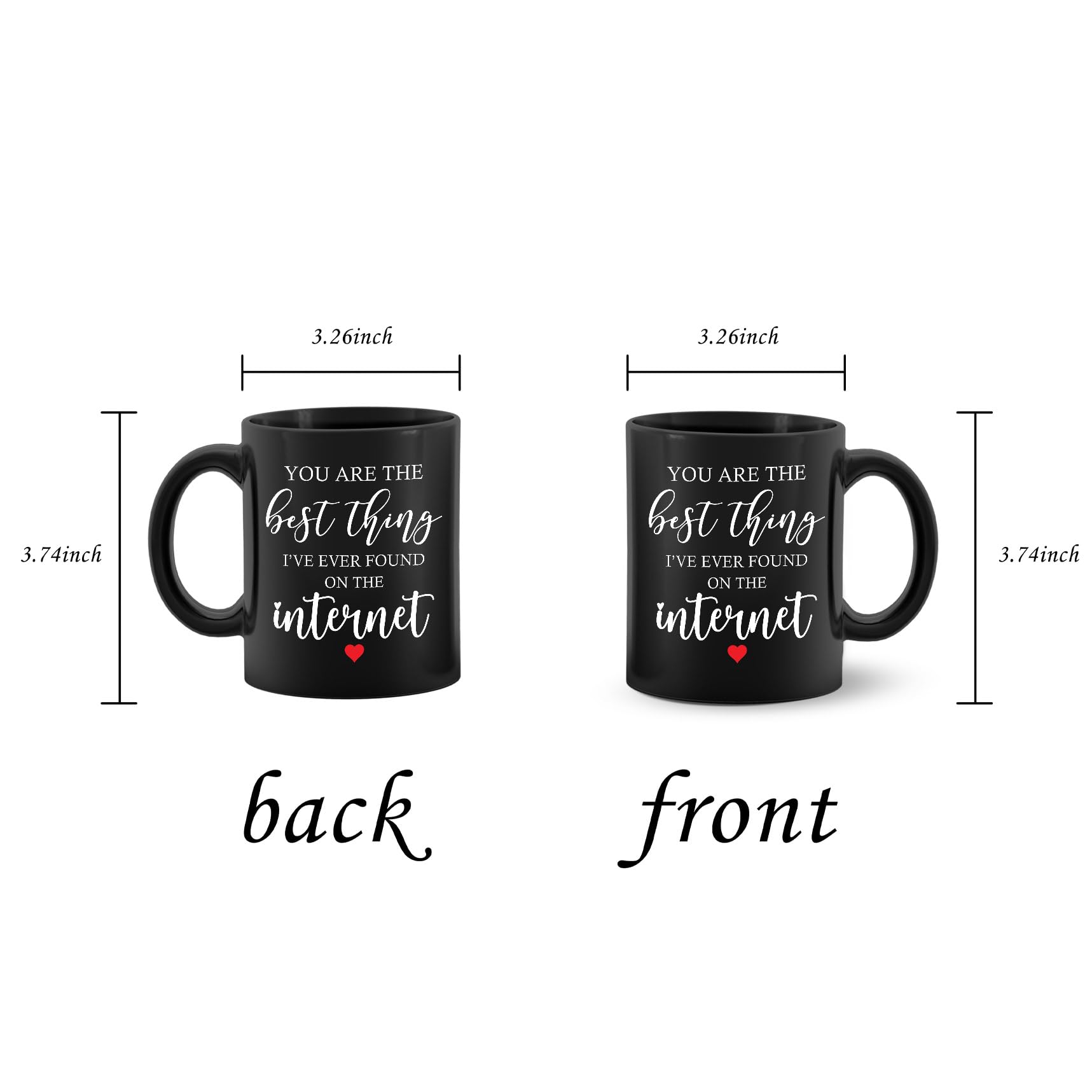 PUHEI mug dishwasher-safe design simplifies cleanup after busy days.