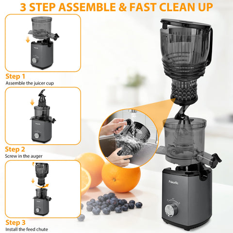 Pukomc juice cup and lid image highlights convenient juicing collection.