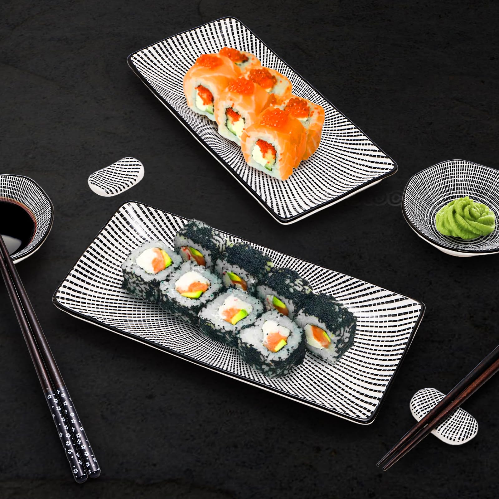 Pumtus chopstick holders keep utensils organized on the table.