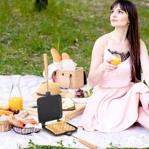 Pumtus compact stovetop pan fits on most burners