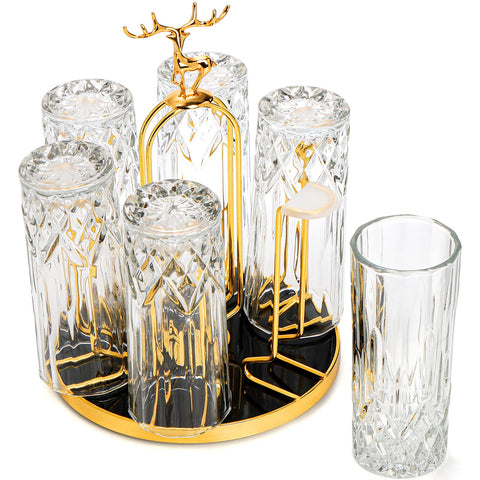 Pumtus deer design drying rack adds elegance while drying cups and mugs