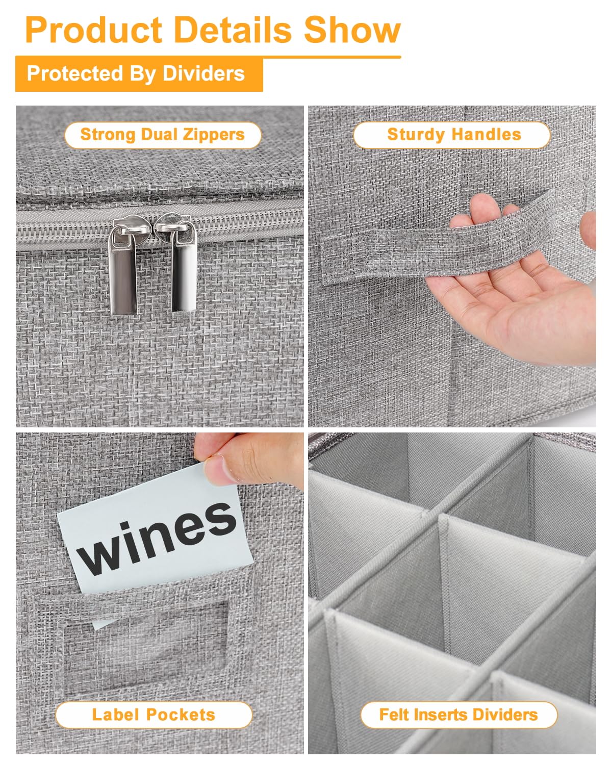 punemi wine glass storage box stackable design helps save cabinet space
