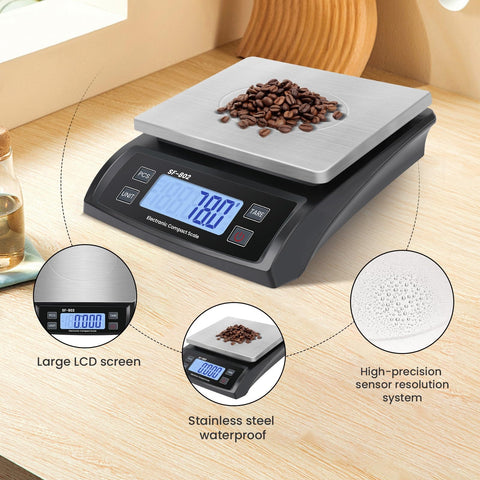 Puozult Scale powered by adapter or batteries for flexible use