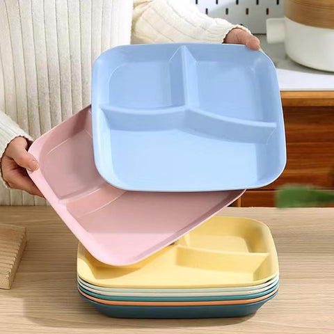 PUPOPIK kid-friendly dining plate designed for family meals and versatility