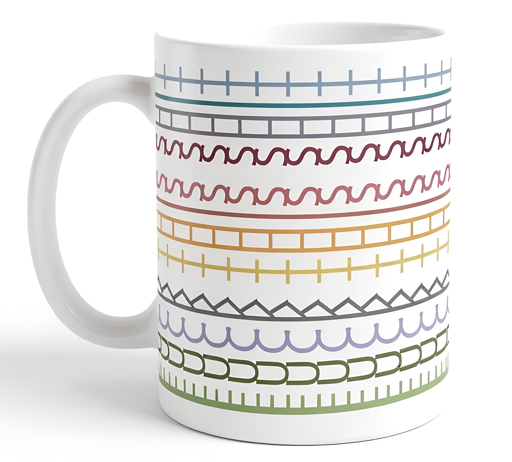 Pure Compression hidden-message mug 11oz with bold design for daily humor.