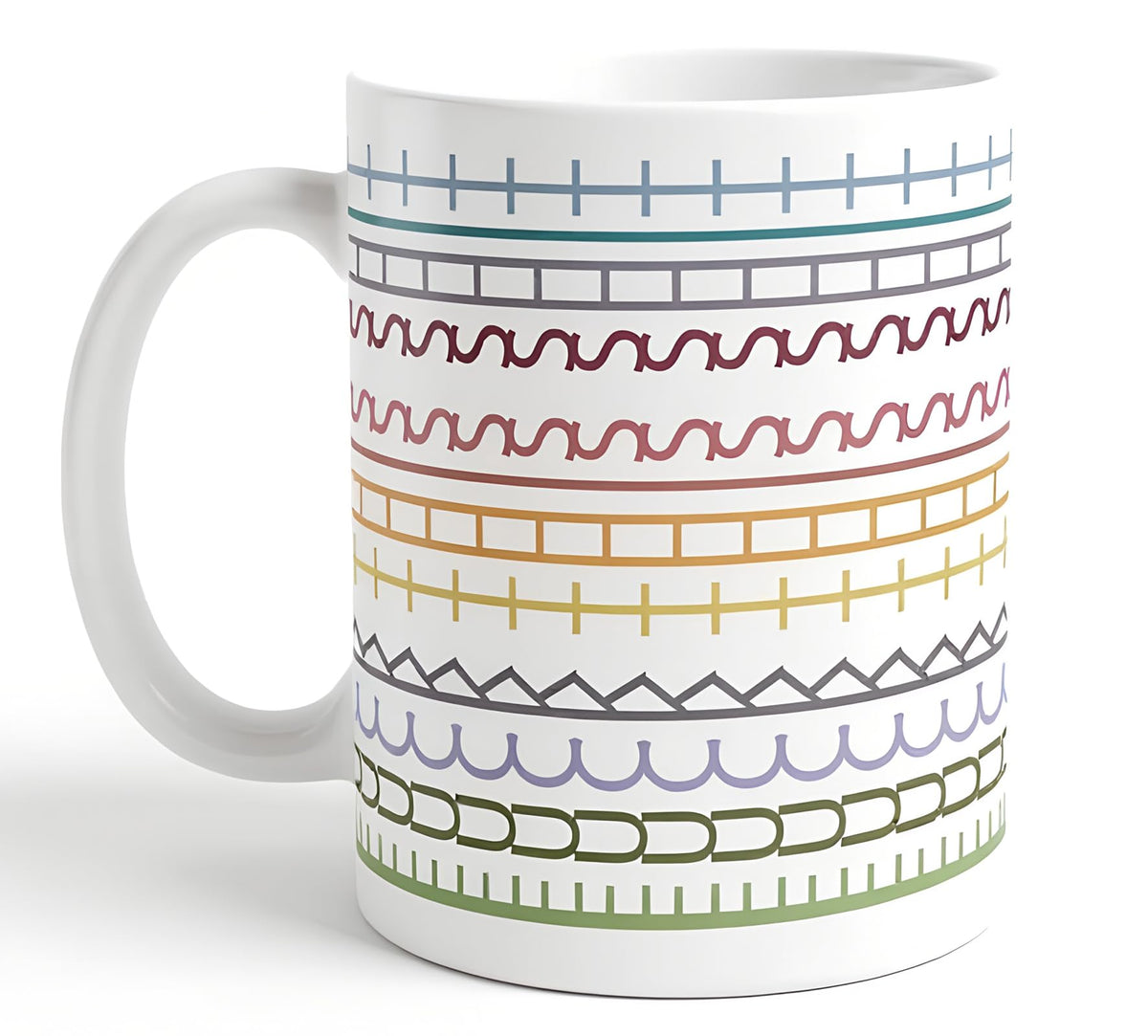Pure Compression hidden-message mug 11oz with bold design for daily humor.