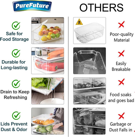 Pure Future secure packaging care ensures safe arrival and long-lasting organization.