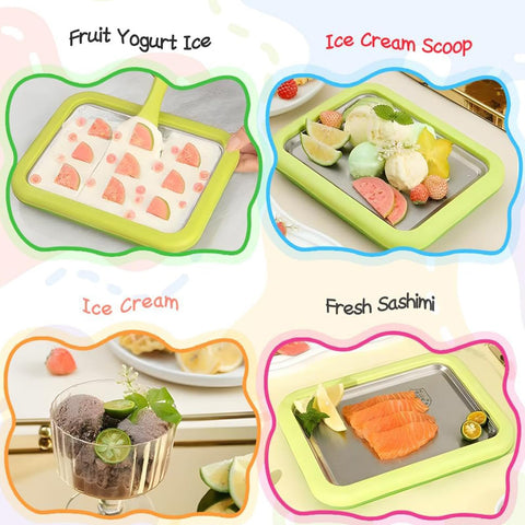 Pureadee-family-ice-cream-making scene with kids enjoying a DIY dessert.