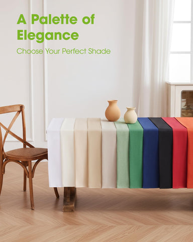 Pureegg 52x70 inch cloth fits 4-6 seating for versatile events