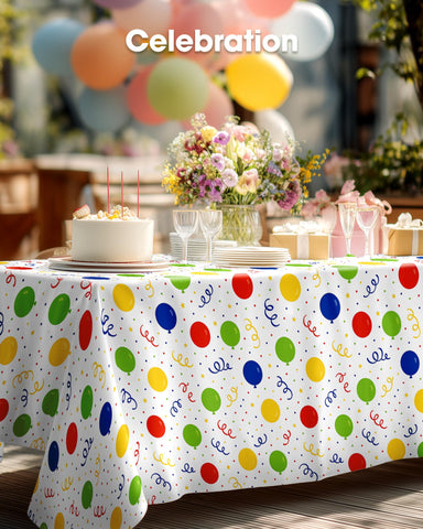 Pureegg balloon party decor setup highlights ready-to-party ambiance
