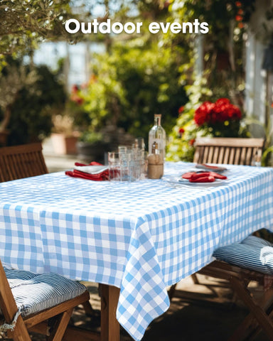 Pureegg budget-friendly party tablecloth for quick cleanup.