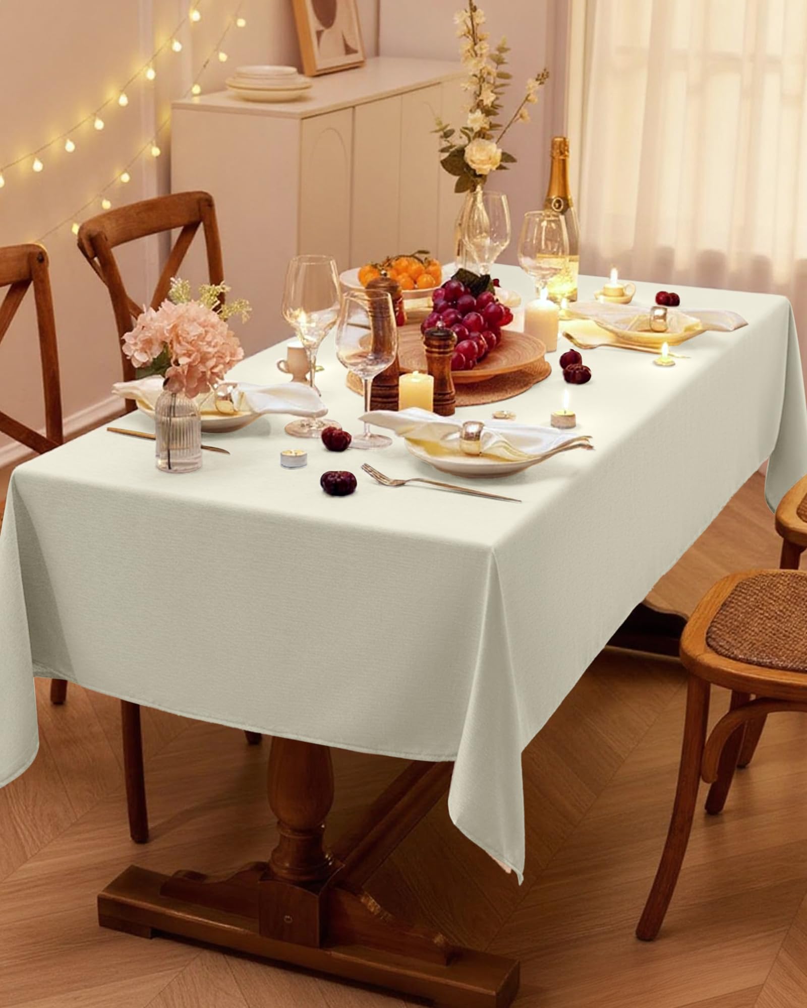 Pureegg cream ivory color adds timeless elegance to tables