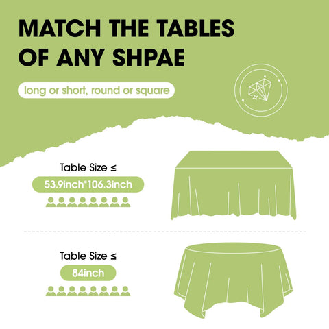 Pureegg disposable pink tablecloth protects surfaces and speeds cleanup.