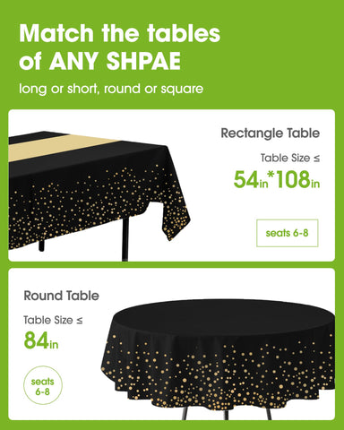 Pureegg disposable tablecloth pack-10 offers quick setup and easy cleanup