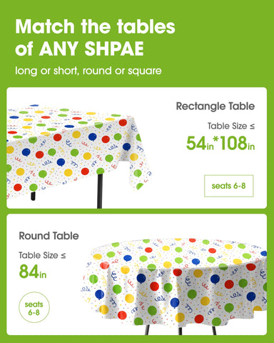 Pureegg disposable tablecloth in waterproof material protects surfaces during meals