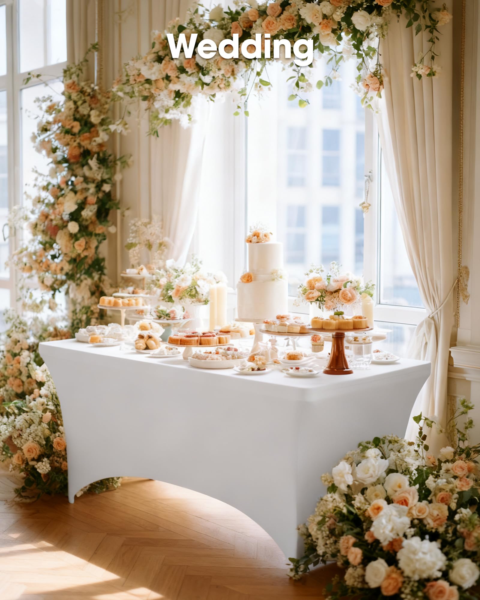 Pureegg tablecloth ready for machine washing and fast drying.