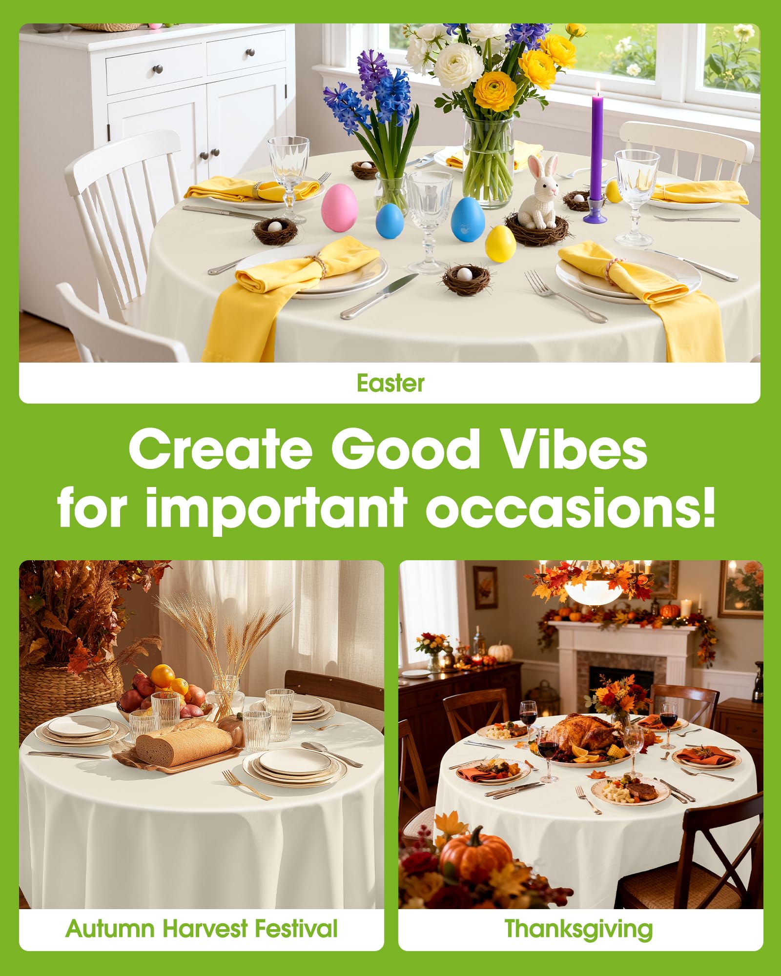 Pureegg disposable cover simplifies cleanup after celebrations.