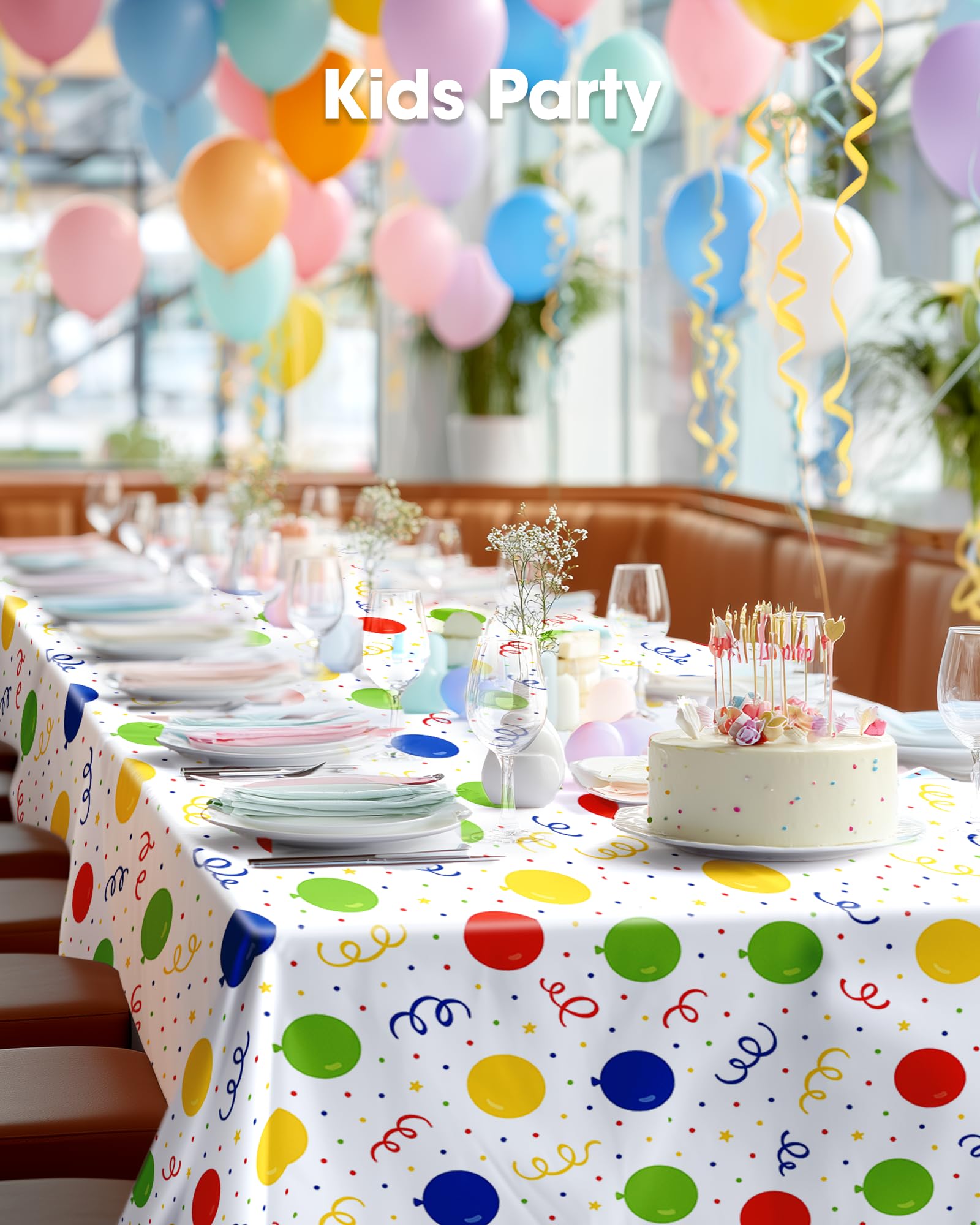 Pureegg folding banquet tablecloth covers a foldable table neatly