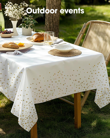 Disposable Pureegg cover simplifies hosting at parties.