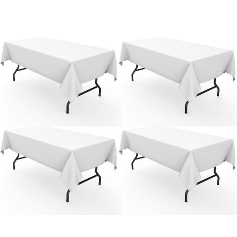 Pureegg rectangle table cloth 60x102 with wrinkle-resistant surface for elegant dining