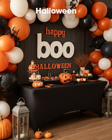 Stretchy fabric allows quick setup and removal for busy events.