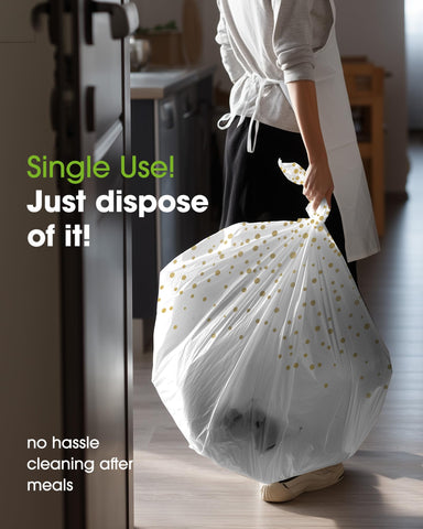 Pureegg single-use design enables quick cleanup and more time for guests