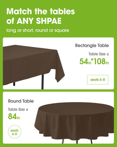 Close-up of Pureegg thickened PEVA tablecloth showing waterproof, stain-resistant fabric