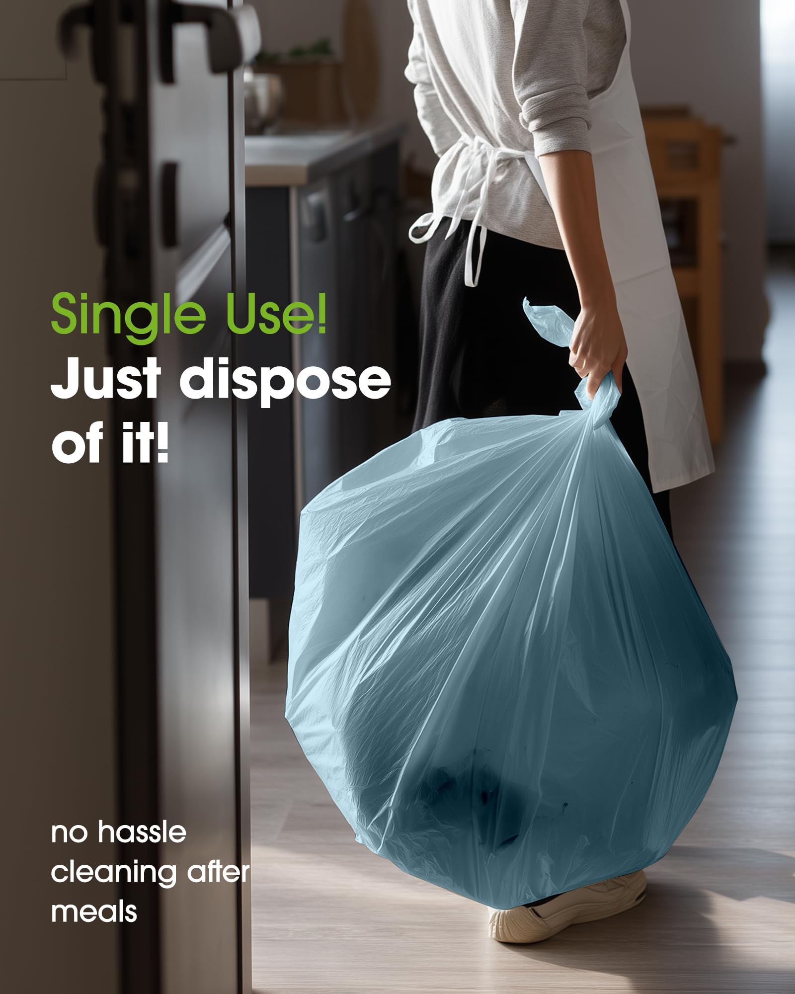 Pureegg waterproof tablecloth defends against spills at casual events.