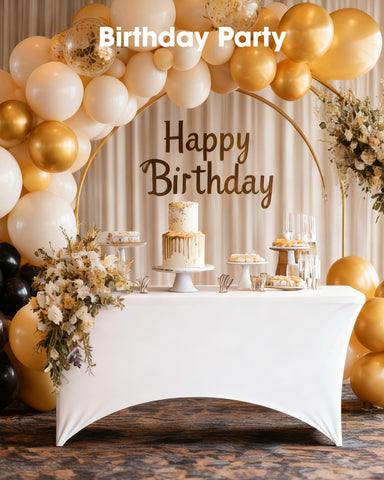 Wrinkle-free Pureegg tablecloth maintaining a neat look.