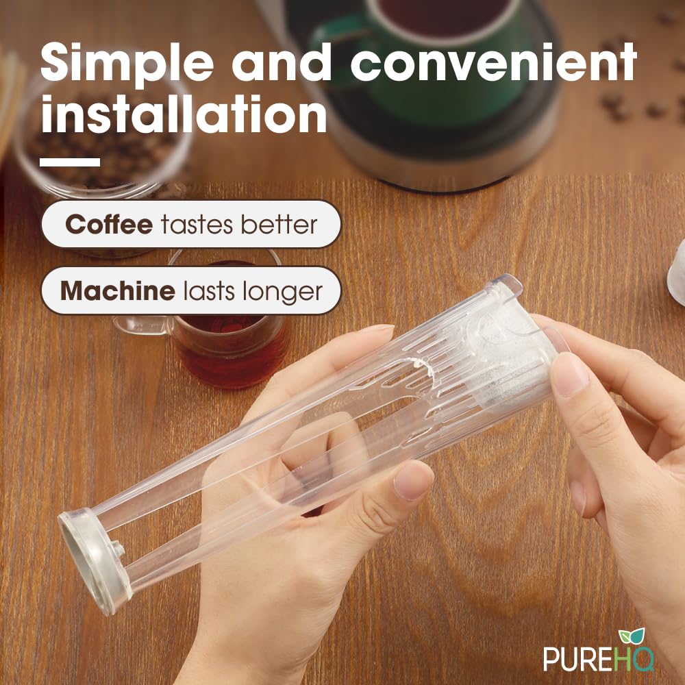 PUREHQ charcoal water filters three-pack delivers cleaner taste.