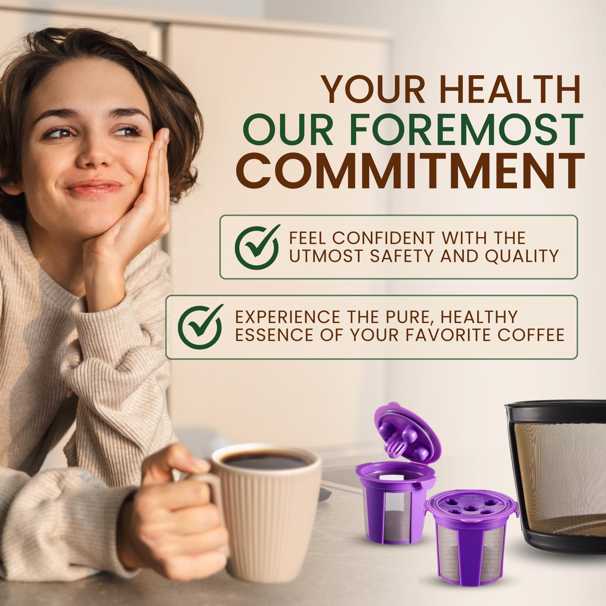PureHQ easy-clean design supports fast maintenance after use.