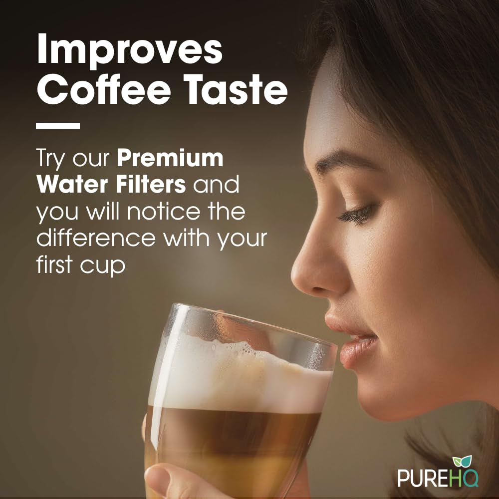 PUREHQ easy replacement assembly supports fresh coffee daily.