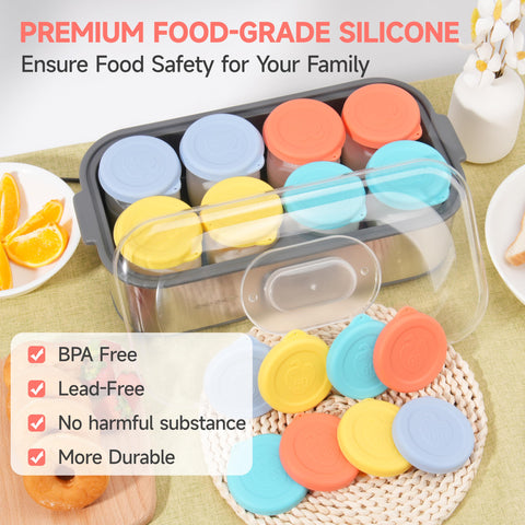 Purekra dishwasher-safe lid for easy cleaning.