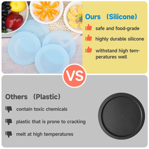 Purekra freezer-safe silicone lid for Corelle bowls