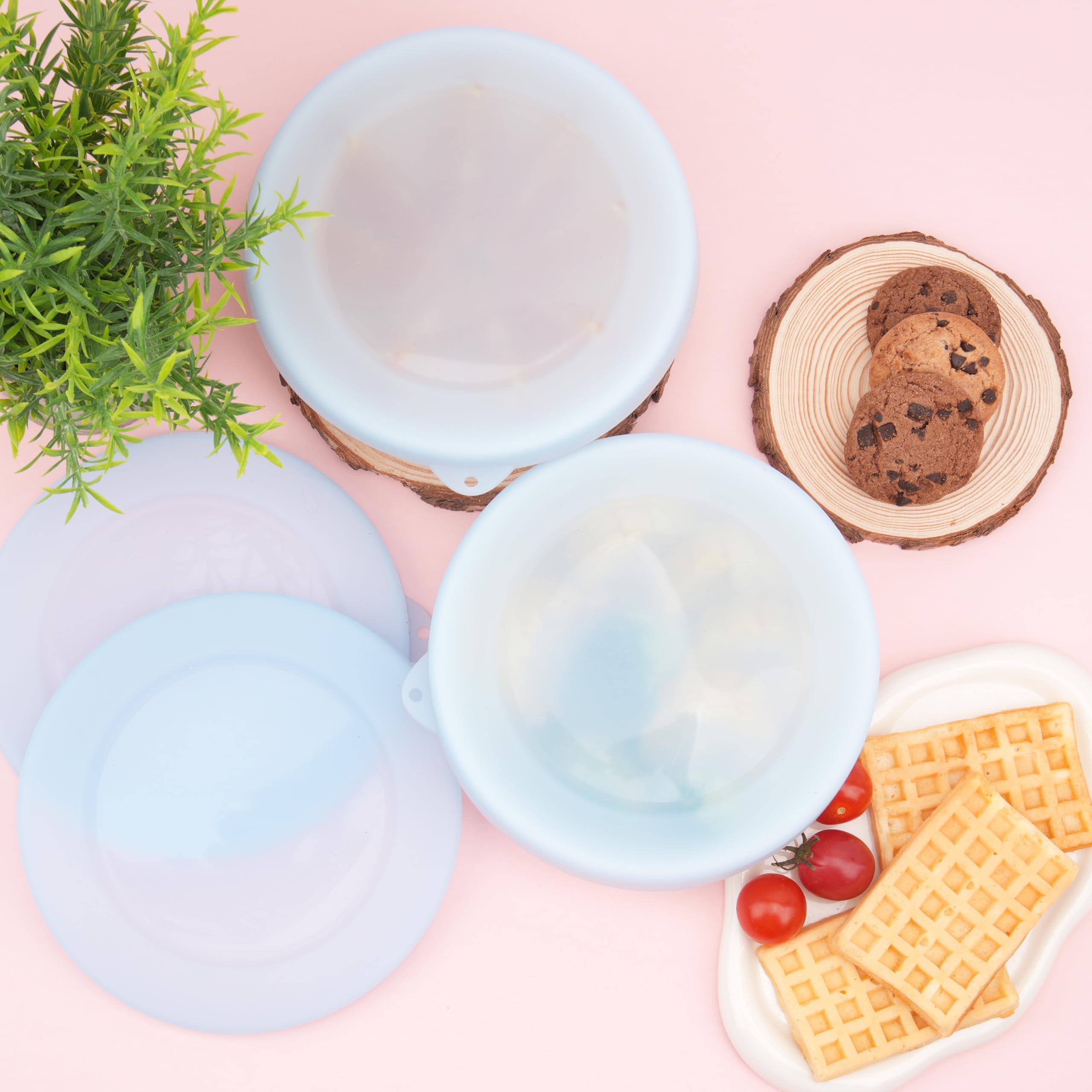 Purekra kitchen replacement lids for Corelle 18oz bowls