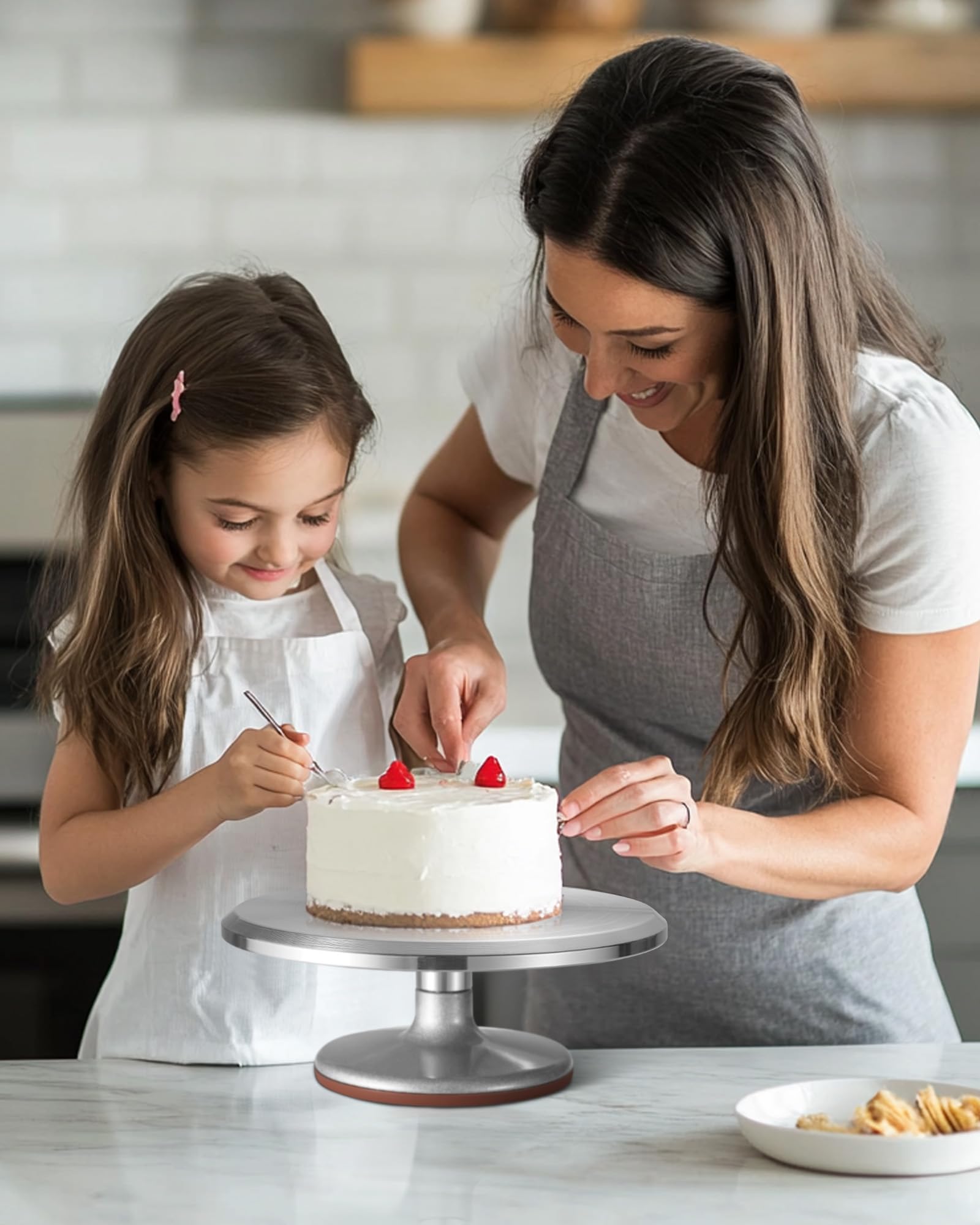 Puroma cake stand ideal for cakes, cupcakes, and pastries decoration