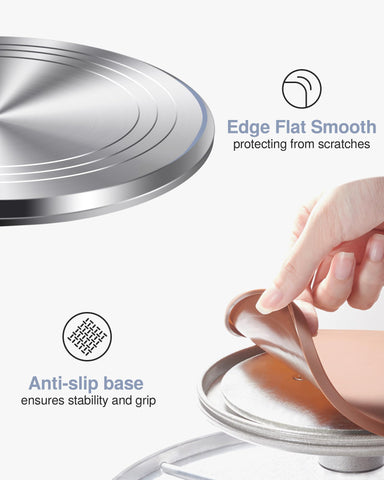 Puroma precision tick marks guide sizing during decorating