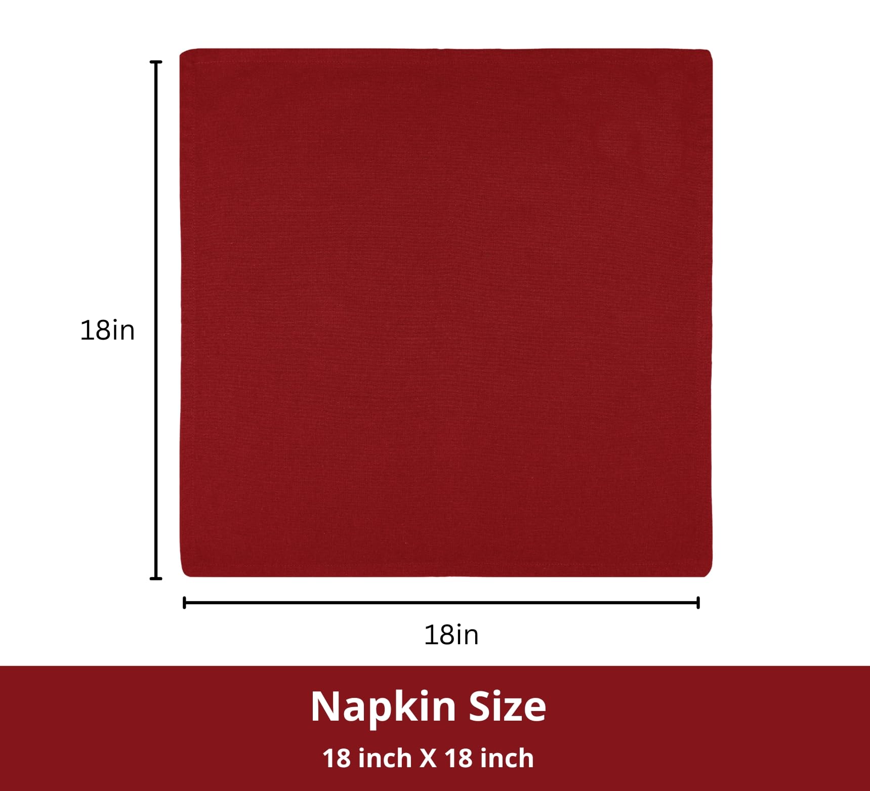PurpleEssences napkins machine-wash label, easy care for everyday use